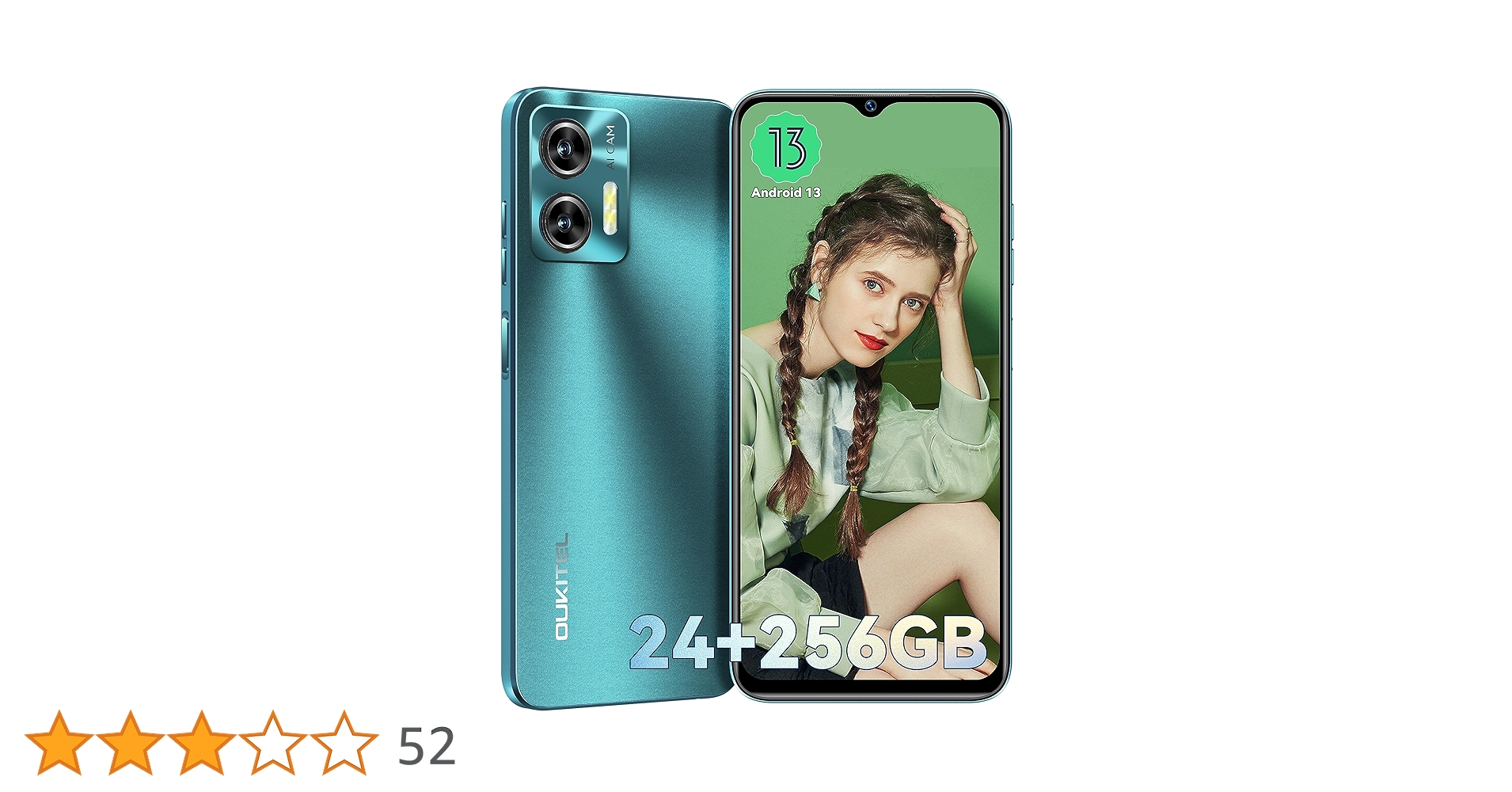 【新品同様】  ☆OUKITEL C35  Android 13☆ Amazon | OUKITEL C35 SIMフリー スマホ 本体 Android 13 スマホ